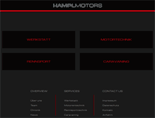 Tablet Screenshot of hampl-motors.de